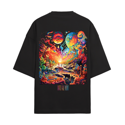 INTO THE VOID OVERSIZED FRENCH TERRY COTTON T-SHIRTS