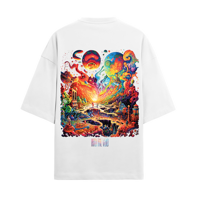 INTO THE VOID OVERSIZED FRENCH TERRY COTTON T-SHIRTS