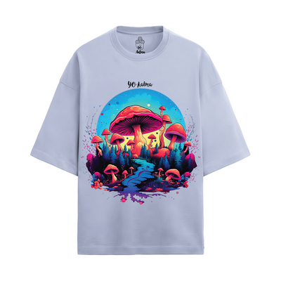 MAGIC IS REAL  OVERSIZED FRENCH TERRY COTTON T-SHIRTS