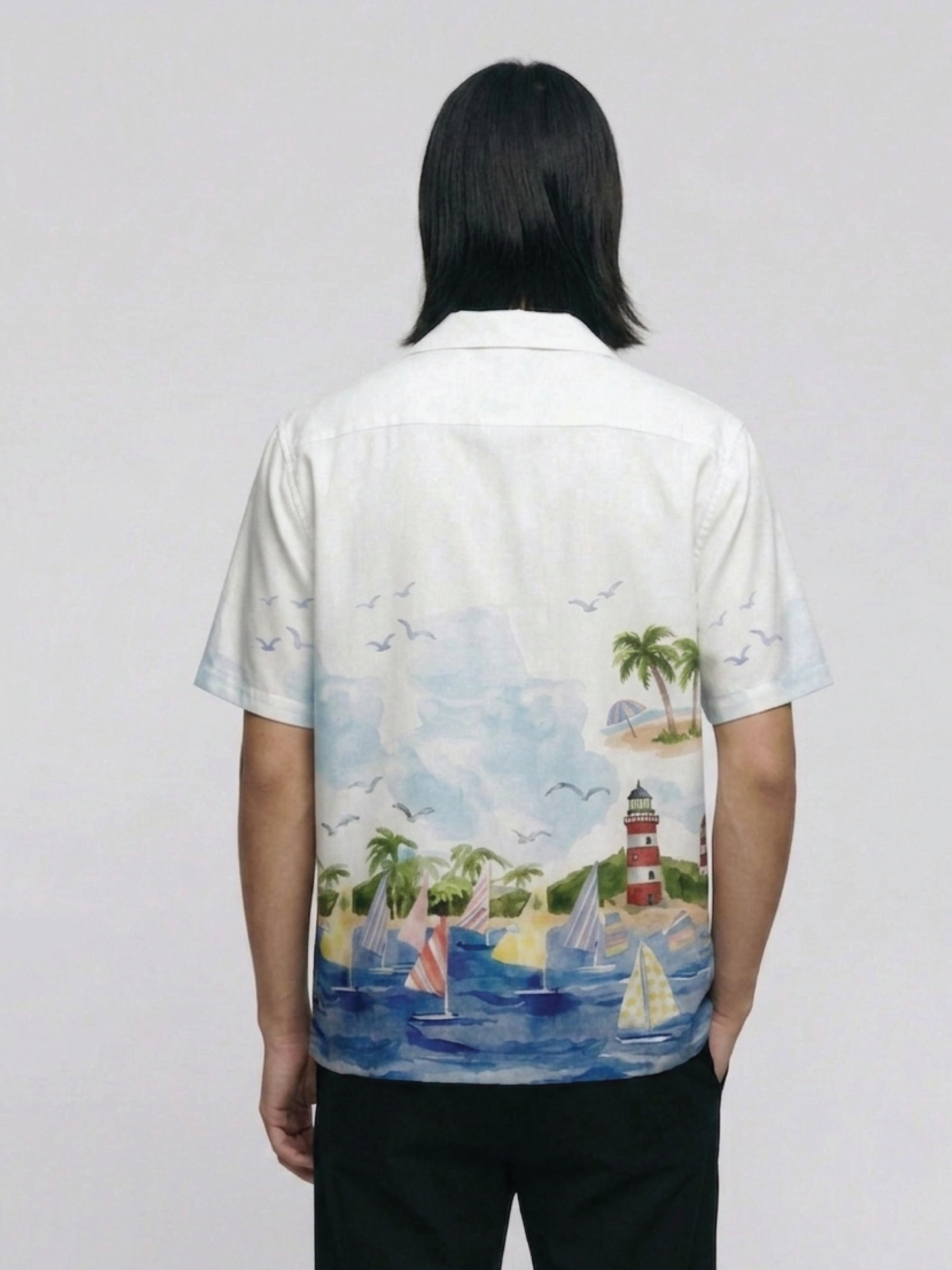 OCEAN WAVES UNISEX HAWAIIAN SHIRTS