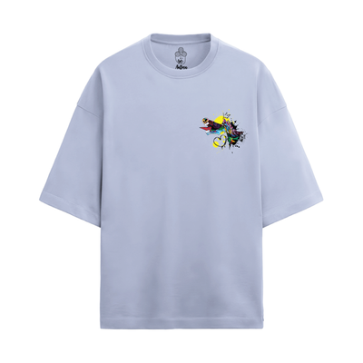 PICASSO  OVERSIZED FRENCH TERRY COTTON T-SHIRTS