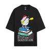 HEY TEACHER! PINK FLOYD  OVERSIZED FRENCH TERRY COTTON T-SHIRTS