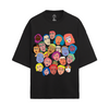 YO CLUB OVERSIZED FRENCH TERRY COTTON T-SHIRTS