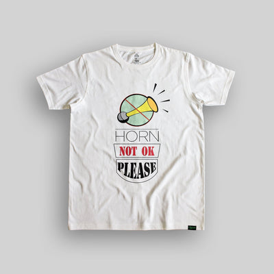 Horn Not OK,Please! Unisex Organic Cotton T-shirt - Yo aatma