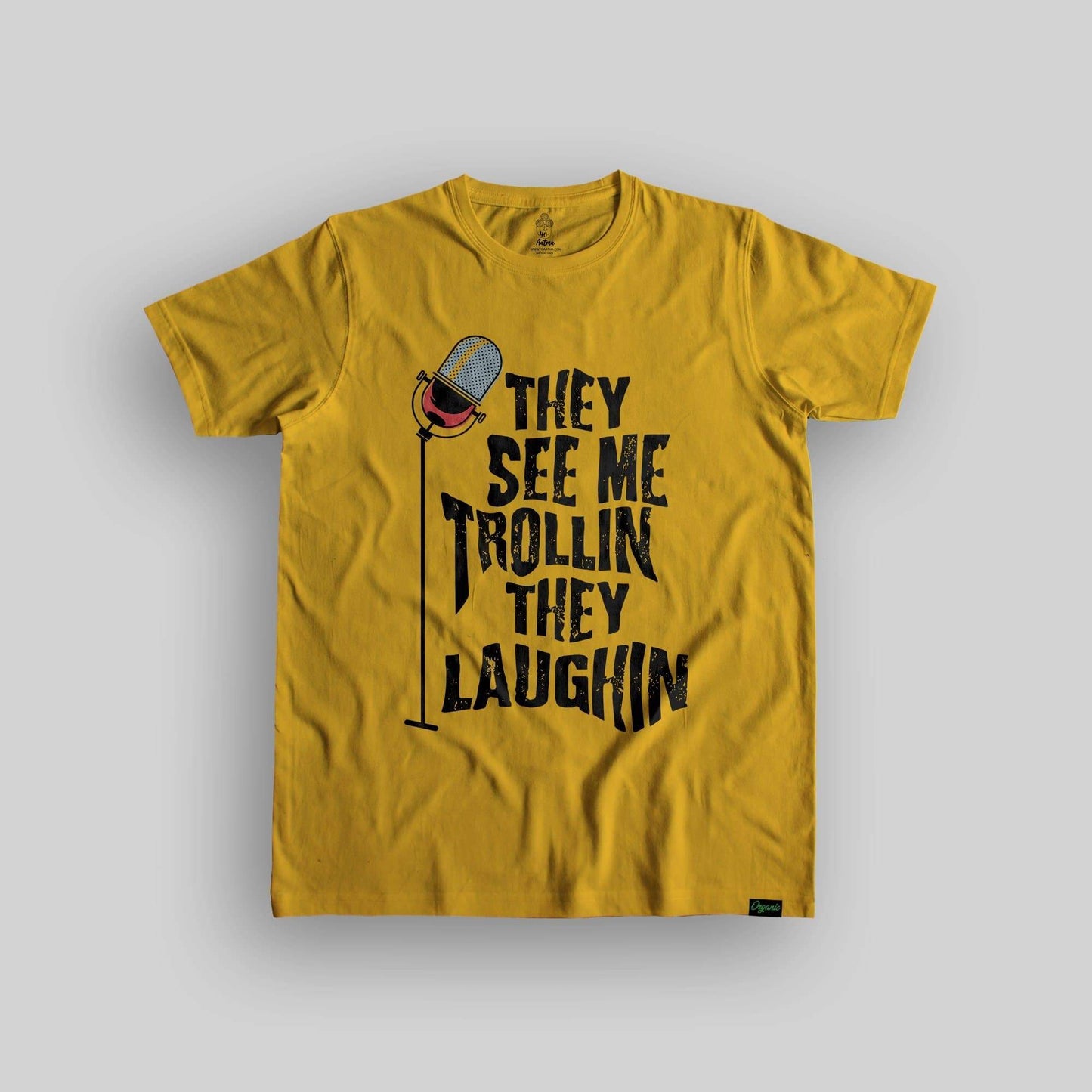 Trollin Unisex Organic Cotton T-shirt - Yo aatma