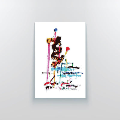 Abstract I Am Canvas Print - Yo aatma