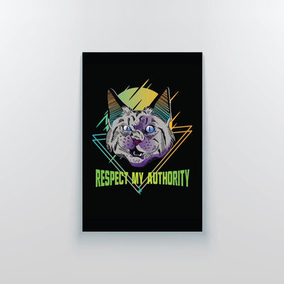 Respect My Authority Canvas Print - Yo aatma