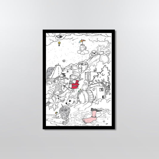 Adventurer Framed Poster - Yo aatma