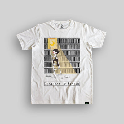 Bookworm Unisex Organic Cotton T-shirt - Yo aatma
