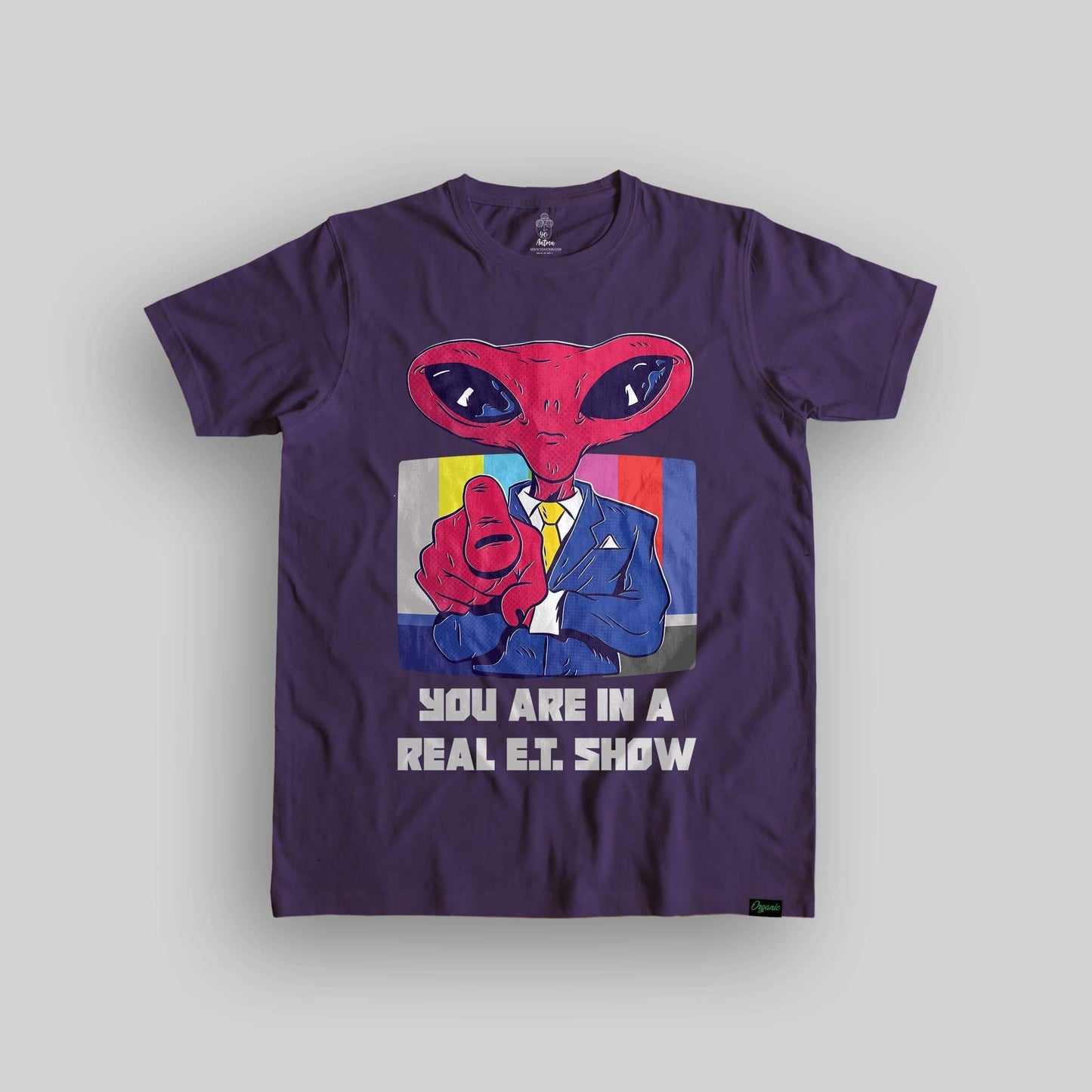 The Show Must Go On Unisex Organic Cotton T-shirt - Yo aatma