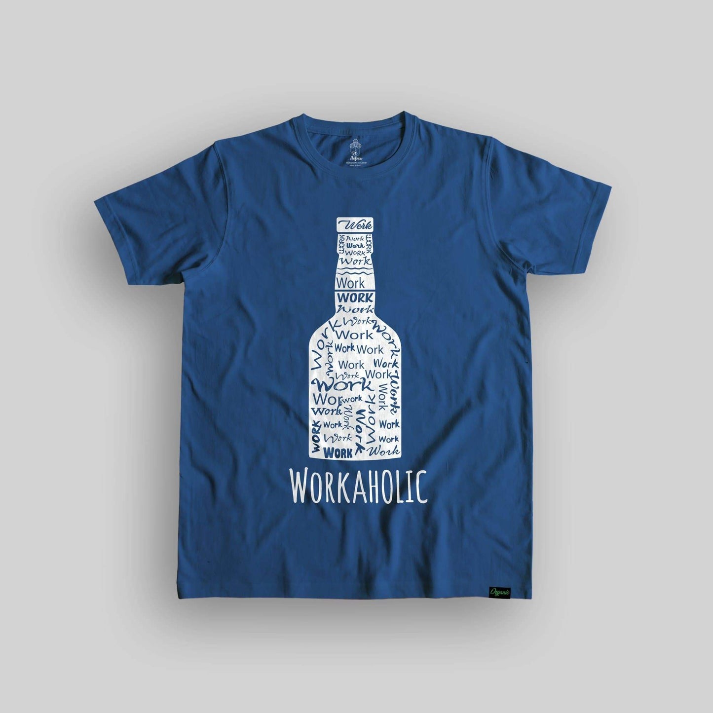 Workaholic Unisex Organic Cotton T-shirt - Yo aatma