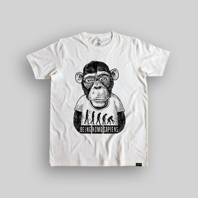 Being Homo Sapiens Unisex Organic Cotton T-shirt - Yo aatma