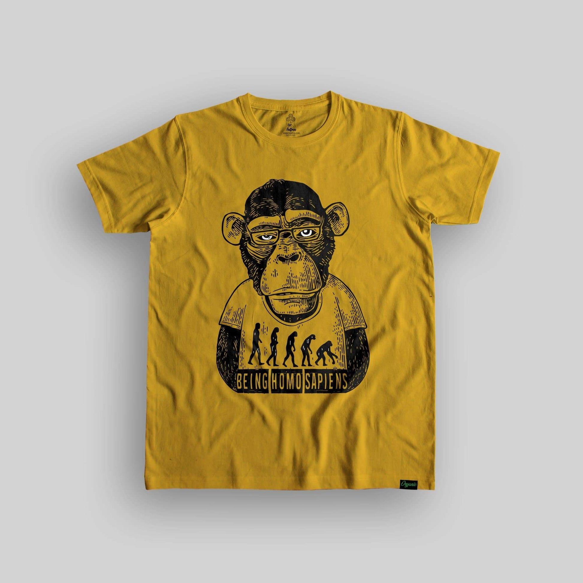 Being Homo Sapiens Unisex Organic Cotton T-shirt - Yo aatma